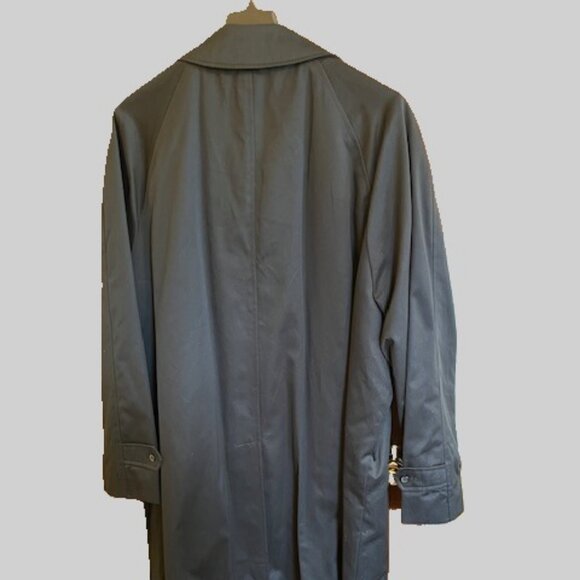 Trenchcoat with removeable Thinsulate liner Mens 46 reg Black - Picture 7 of 7
